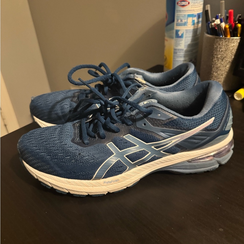 ASICS Blue Running Shoes